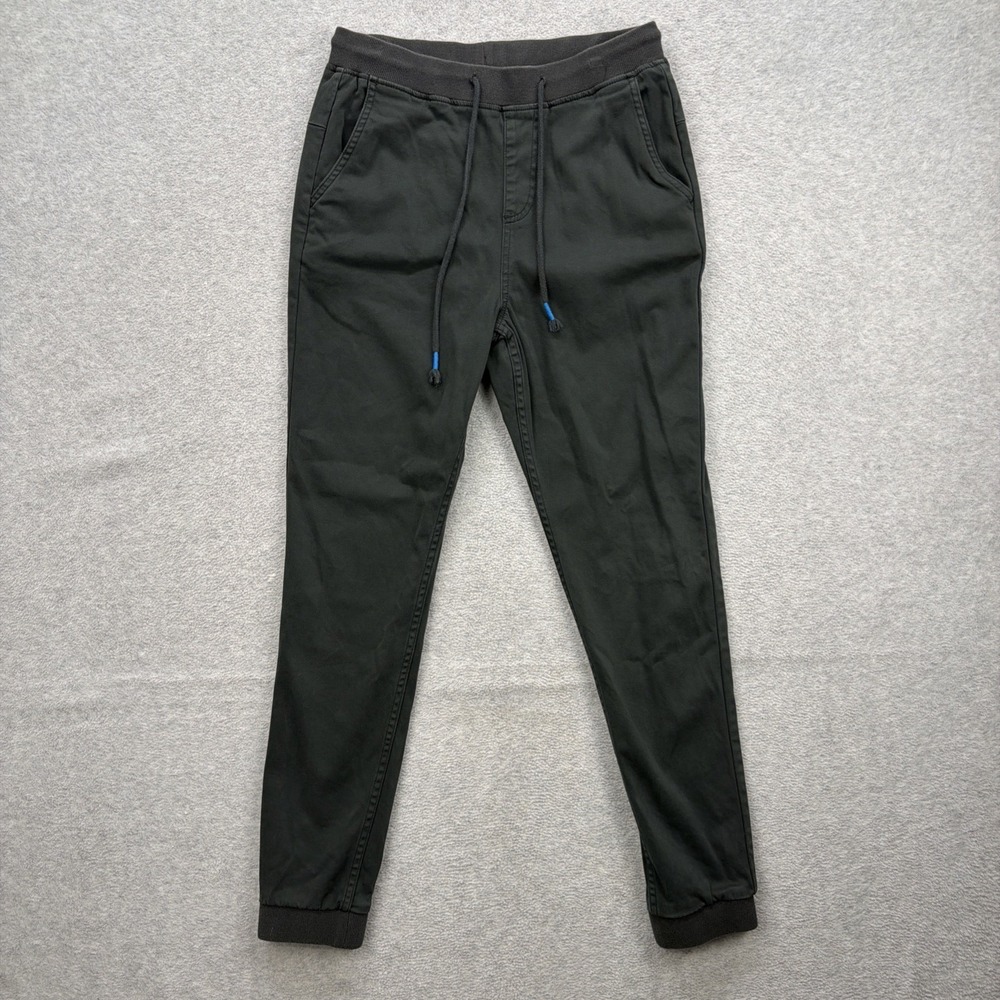 Mugsy Jeans Jogger Pants Mens‎ Small Black 606S Drawstring Athleisure Gym Sweats